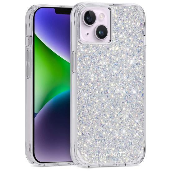 iPhone 14/13 兼用 ケース Twinkle Stardust グリッター 星屑デザイン ...