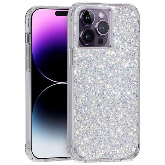 iPhone 14 Pro ケース Twinkle Stardust グリッター 星屑デザイン 耐衝...