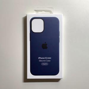 iPhone 12 mini Apple純正 MagSafe対応 シリコンケース・クムカット