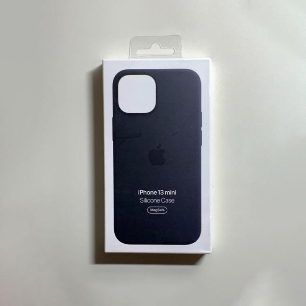 Apple 純正 iPhone 13 mini シリコンケース・ミッドナイト 新品 アップル