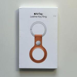 Apple Apple純正 AirTag ファインウーブンキーリング・ブラック 新品