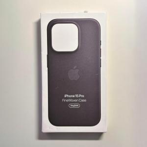 Apple アップル 純正 iPhone 15 Pro ファインウーブンケース・ブラック 新品｜dyn