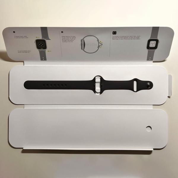 Apple純正 アップルウォッチ 41mm M/L スポーツバンド・ミッドナイト 新品・箱なし