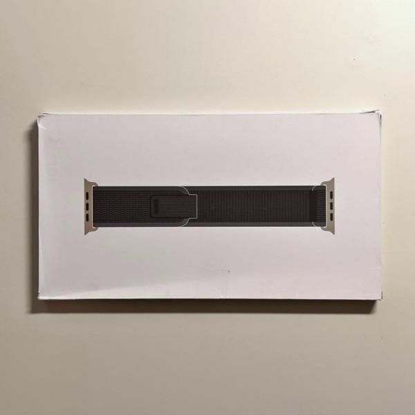 Apple純正 アップルウォッチ 49mm S/M トレイルループ・ブルー/ブラック 新品・箱なし