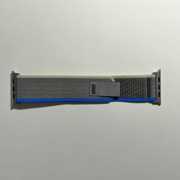 Apple純正 アップルウォッチ 49mm M/L トレイルループ・ブルー 新品・箱なし