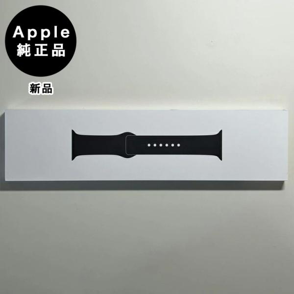 Apple純正 アップルウォッチ 40mm スポーツバンド・ブラック 新品