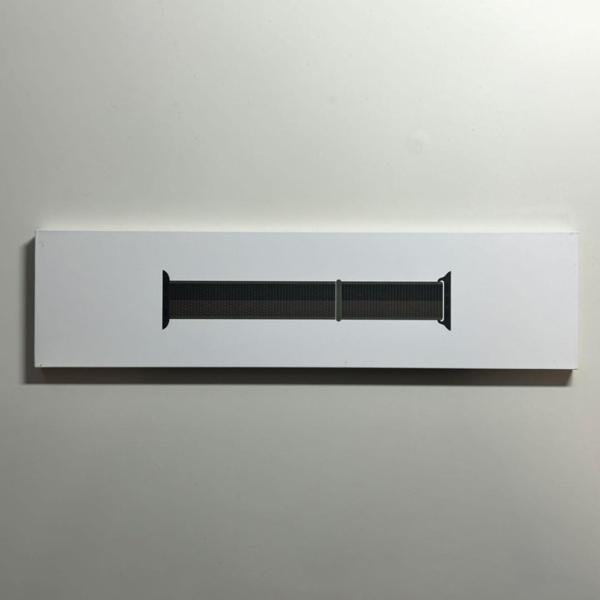 Apple純正 アップルウォッチ 45mm スポーツループ・トルネード/グレイ 新品