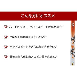 ゴルフ シャフトのみ ドライバー用 三菱 ケミ...の詳細画像3