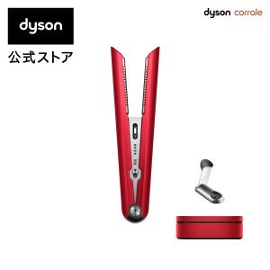 ヘアアイロン【直販限定コーム付】 収納ボックス付 Dyson Corrale HS03 RBN BX ダイソン コラール レッド/ブライトニッケル