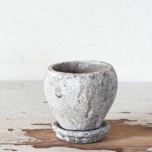 鉢 植木鉢 セメント おしゃれ 丸みが可愛いア...の詳細画像1