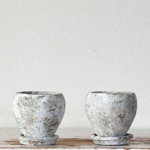 鉢 植木鉢 セメント おしゃれ 丸みが可愛いア...の詳細画像4