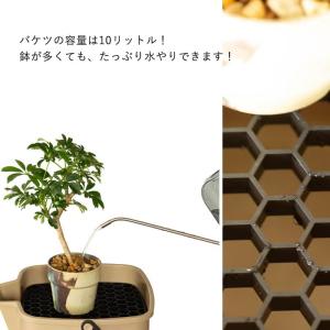 水やり時間、減らせます 便利なバケツ 園芸 観...の詳細画像2