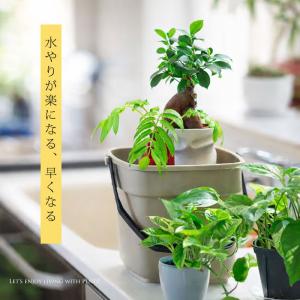 水やり時間、減らせます 便利なバケツ 園芸 観...の詳細画像3