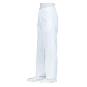 大きいサイズ /男性用　パンツ　ホワイト　【ウエスト91ｃｍ〜120ｃｍ】〔綿100％〕｜e-891