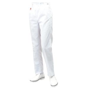 大きいサイズ /女性用　パンツ　ホワイト　【3L】【4L】【5L】〔綿100％〕｜e-891