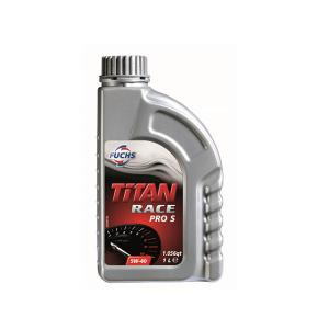 【油脂】FUCHS製エンジンオイル/TITAN RACE PRO S SAE 5W-40 5L｜e-a-parts