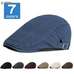 帽子 メンズ ハンチング ハット 綿 ハンチング帽 シンプル ハンチングキャップ 無地 キャスケット ファッション小物｜e-age