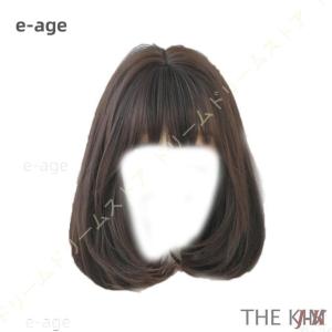 フルウィッグ 人毛100% ボブ 女性 つむじ...の詳細画像3