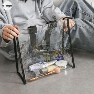 クリアバッグ ビニールバッグ 透明バッグ トート...の商品画像