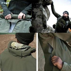 マウンテンジャケット メンズ 厚手 登山服 ス...の詳細画像2