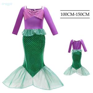 子供服 プリンセスドレス 人魚姫 リトルマーメイド
