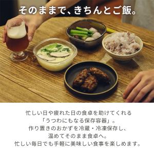 うつわにもなる保存容器 250mL 650mL...の詳細画像4