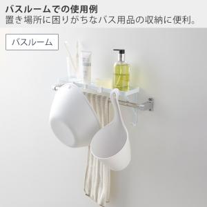山崎実業 公式 タワー タオル掛け上ラック t...の詳細画像1