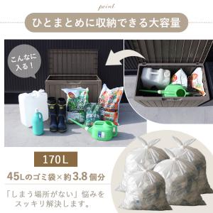 ストレージ ボックス 170L 宅配 コンテナ...の詳細画像4