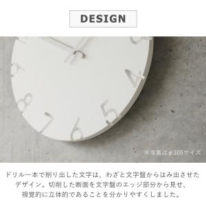 掛け 時計 Lemnos レムノス CARVE...の詳細画像4