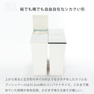ゴミ箱 24L おしゃれ ごみ箱 スリム 分別...の詳細画像3