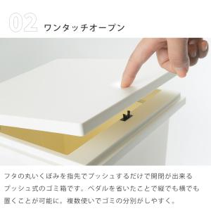 ゴミ箱 24L おしゃれ ごみ箱 スリム 分別...の詳細画像5