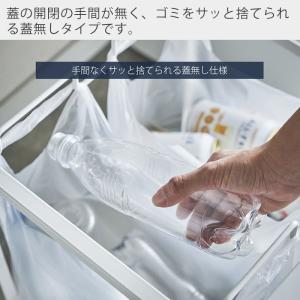 山崎実業 公式 タワー 目隠し分別ダストワゴン...の詳細画像3