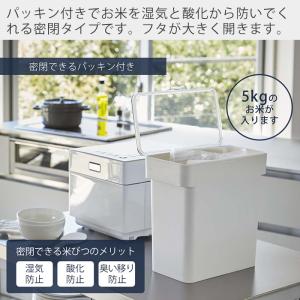 山崎実業 公式 タワー 米びつ おしゃれ 5k...の詳細画像2
