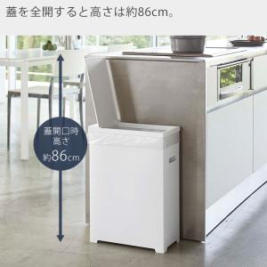 山崎実業 公式 タワー 蓋付き ゴミ箱 45L...の詳細画像4