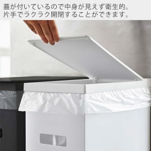 山崎実業 公式 タワー 蓋付き ゴミ箱 45L...の詳細画像5