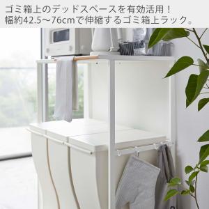 山崎実業 公式 タワー 伸縮 ゴミ箱上ック t...の詳細画像1