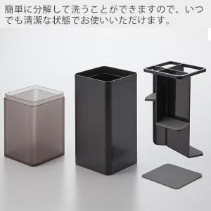 山崎実業 公式 タワー 蓋付きカトラリースタン...の詳細画像5