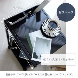 山崎実業 公式 タワー サイドテーブルワゴン ...の詳細画像3