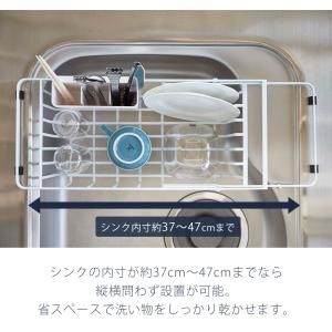 山崎実業 公式 タワー 伸縮水切りワイヤーバス...の詳細画像2
