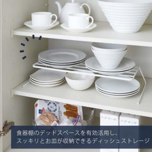 山崎実業 公式 タワー ディッシュストレージ ...の詳細画像1