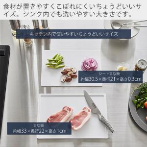 山崎実業 公式 タワー 抗菌まな板&シートまな...の詳細画像3