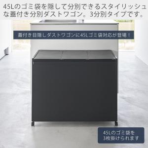 山崎実業 公式 タワー 蓋付き目隠し分別ダスト...の詳細画像1