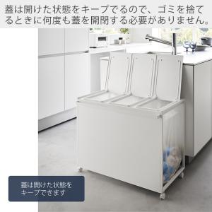 山崎実業 公式 タワー 蓋付き目隠し分別ダスト...の詳細画像4