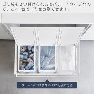 山崎実業 公式 タワー 蓋付き目隠し分別ダスト...の詳細画像5