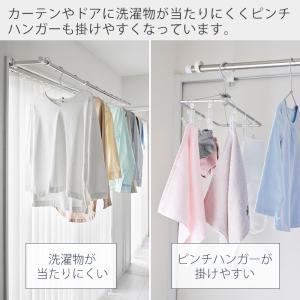 山崎実業 公式 タワー 鴨居室内物干しポールホ...の詳細画像5