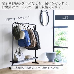 山崎実業 公式 タワー バッグ収納ラック to...の詳細画像3