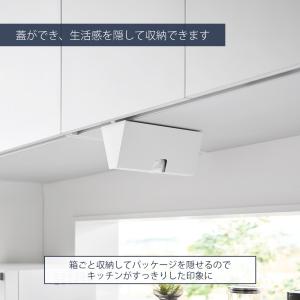 山崎実業 公式 タワー 戸棚下プラスチックバッ...の詳細画像5