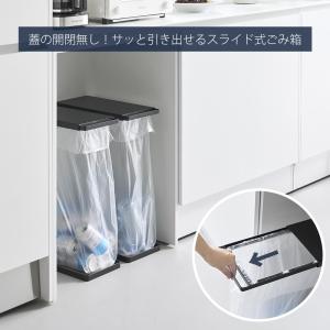 山崎実業 公式 タワー 引き出す分別ゴミ袋ホル...の詳細画像1