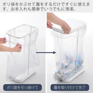 山崎実業 公式 ルーチェ キャスター付き分別ゴ...の詳細画像2