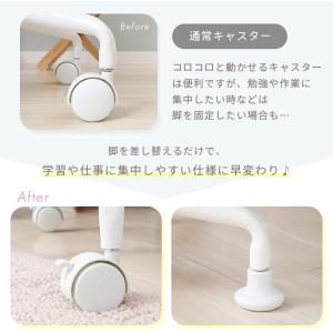 別売り キャスター のみ 部品 パーツ 固定脚...の詳細画像4